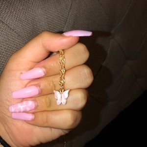 butterfly pendant necklace